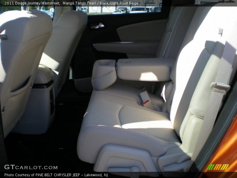 Mango Tango Pearl / Black/Light Frost Beige 2011 Dodge Journey Mainstreet