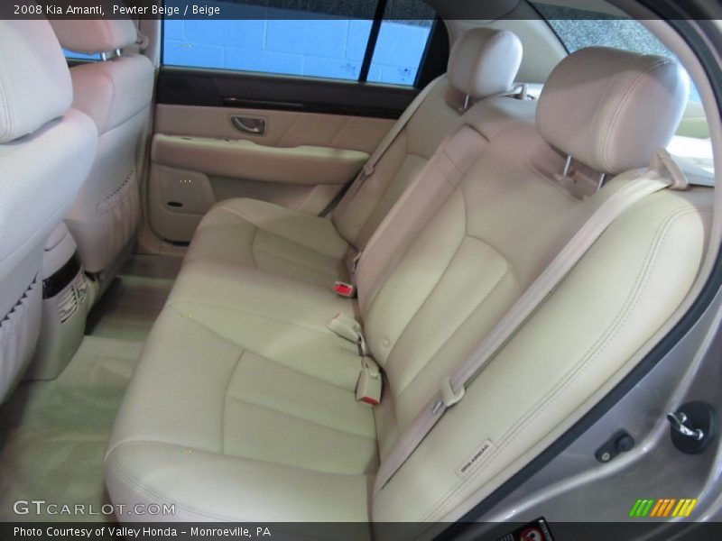 Pewter Beige / Beige 2008 Kia Amanti