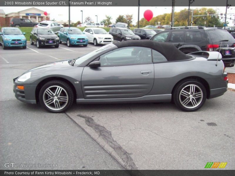  2003 Eclipse Spyder GTS Titanium Pearl