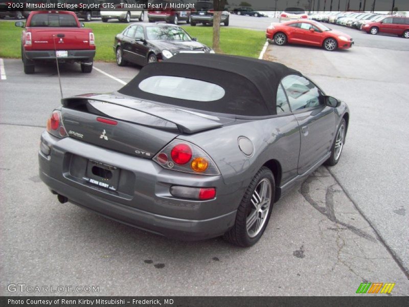 Titanium Pearl / Midnight 2003 Mitsubishi Eclipse Spyder GTS