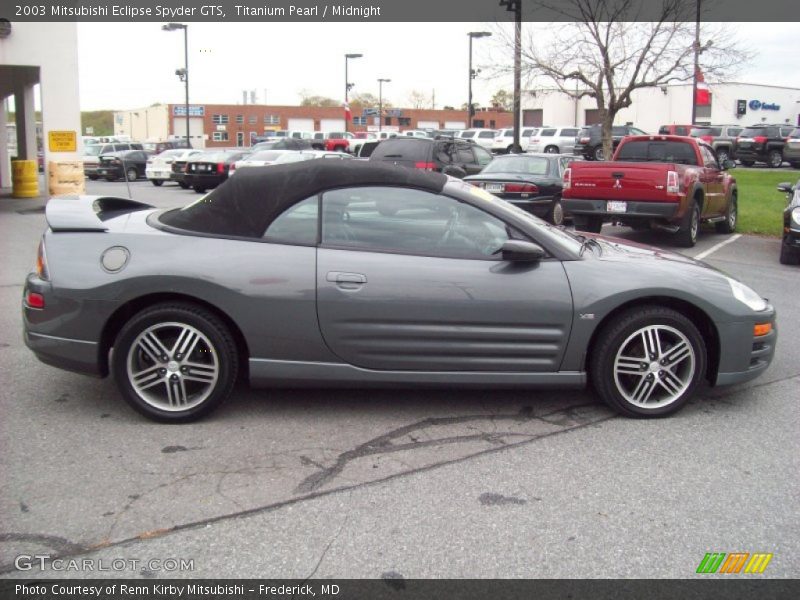  2003 Eclipse Spyder GTS Titanium Pearl