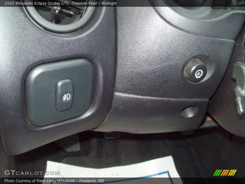 Titanium Pearl / Midnight 2003 Mitsubishi Eclipse Spyder GTS
