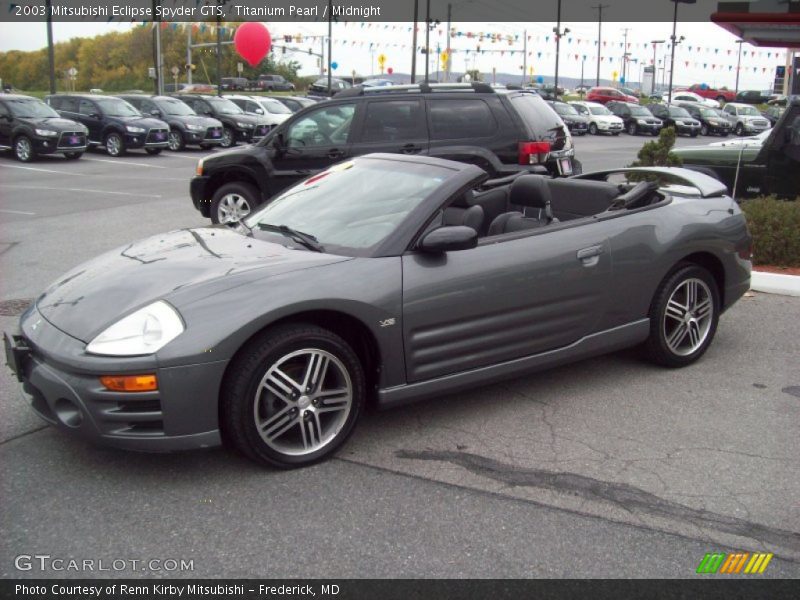  2003 Eclipse Spyder GTS Titanium Pearl