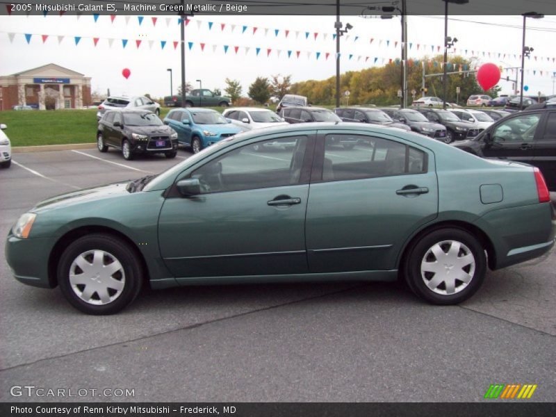 Machine Green Metallic / Beige 2005 Mitsubishi Galant ES