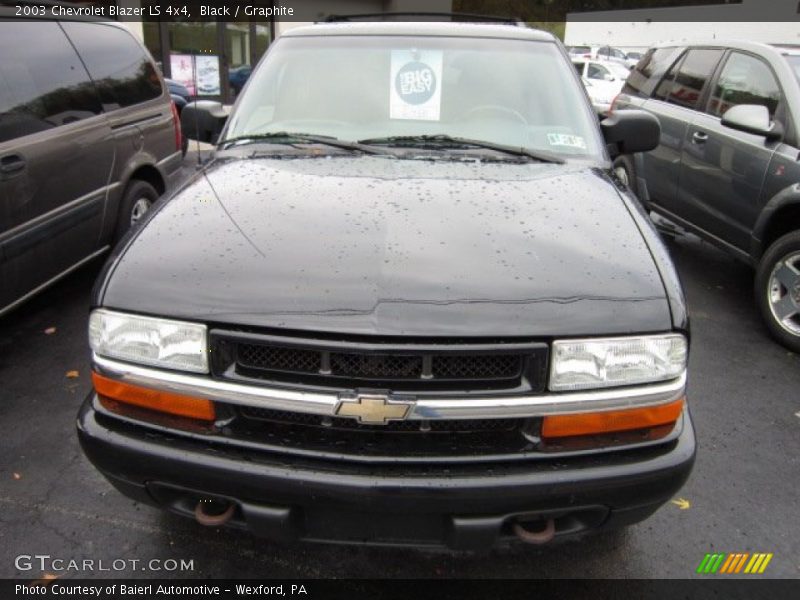 Black / Graphite 2003 Chevrolet Blazer LS 4x4