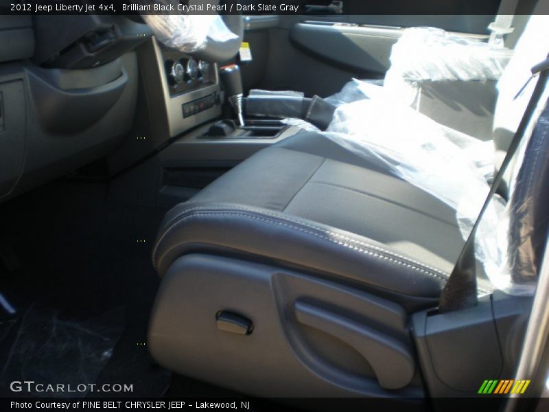 Brilliant Black Crystal Pearl / Dark Slate Gray 2012 Jeep Liberty Jet 4x4