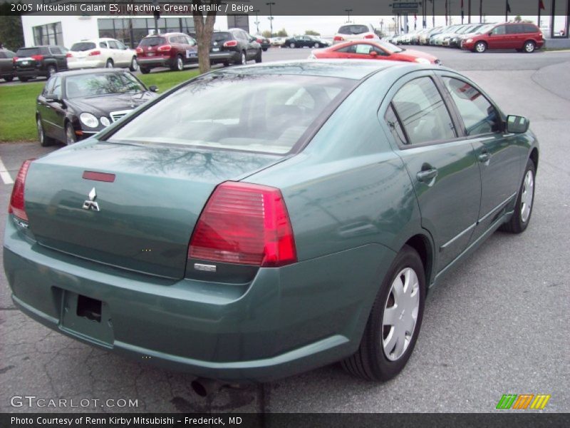 Machine Green Metallic / Beige 2005 Mitsubishi Galant ES