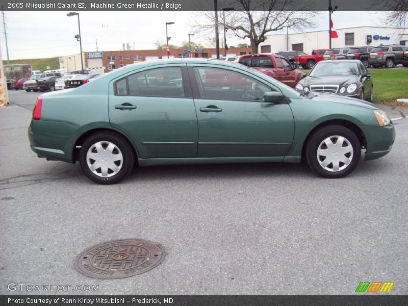 Machine Green Metallic / Beige 2005 Mitsubishi Galant ES