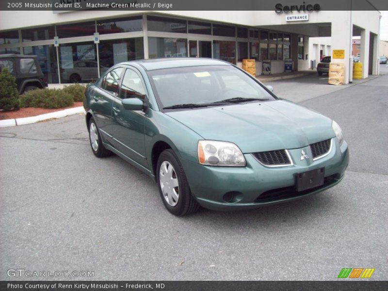 Machine Green Metallic / Beige 2005 Mitsubishi Galant ES