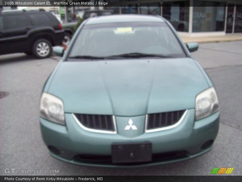 Machine Green Metallic / Beige 2005 Mitsubishi Galant ES