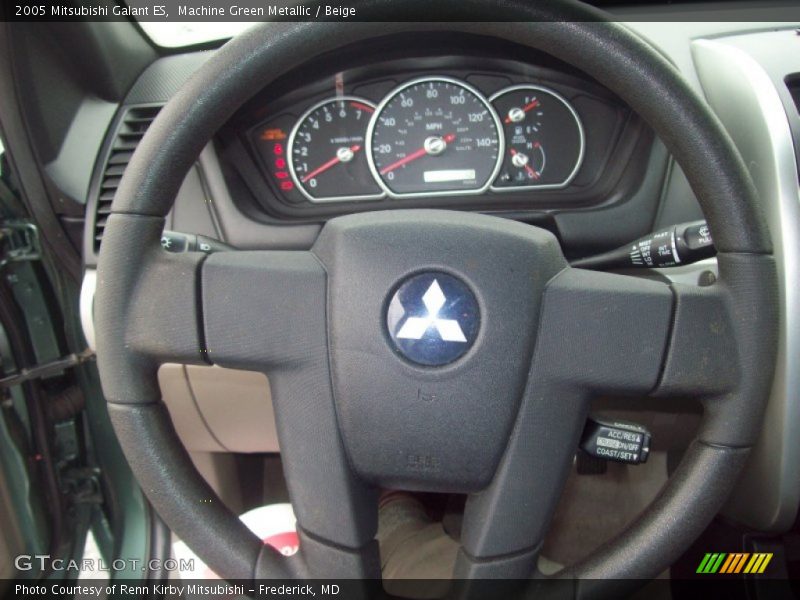 Machine Green Metallic / Beige 2005 Mitsubishi Galant ES