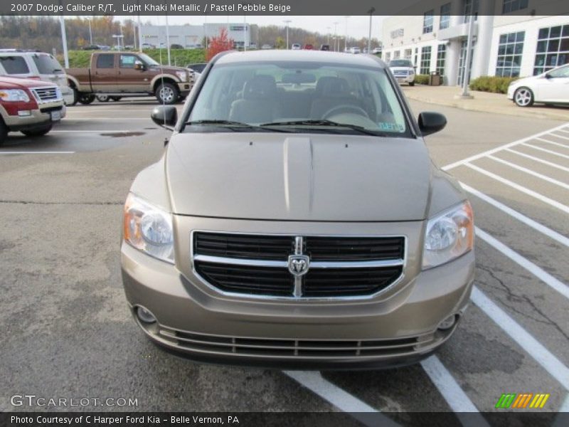Light Khaki Metallic / Pastel Pebble Beige 2007 Dodge Caliber R/T
