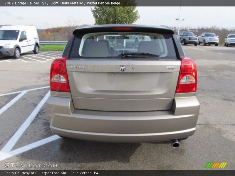 Light Khaki Metallic / Pastel Pebble Beige 2007 Dodge Caliber R/T