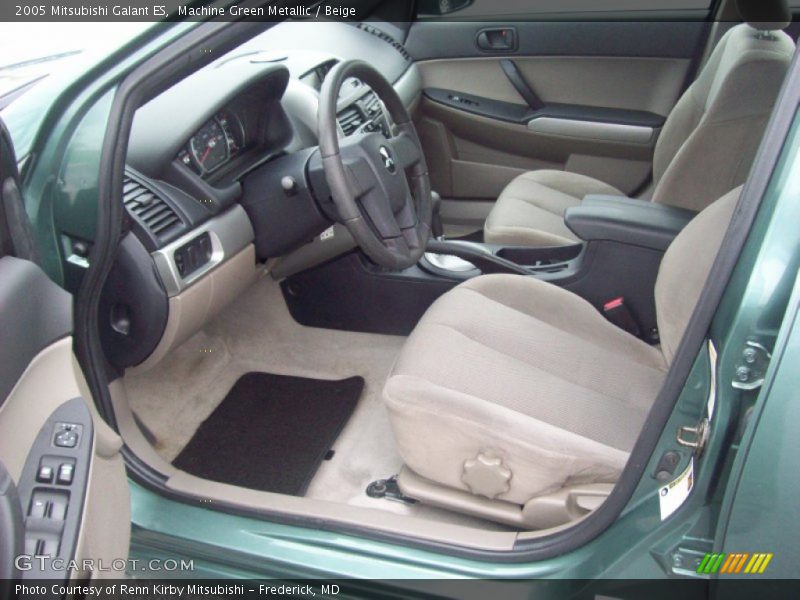 Machine Green Metallic / Beige 2005 Mitsubishi Galant ES