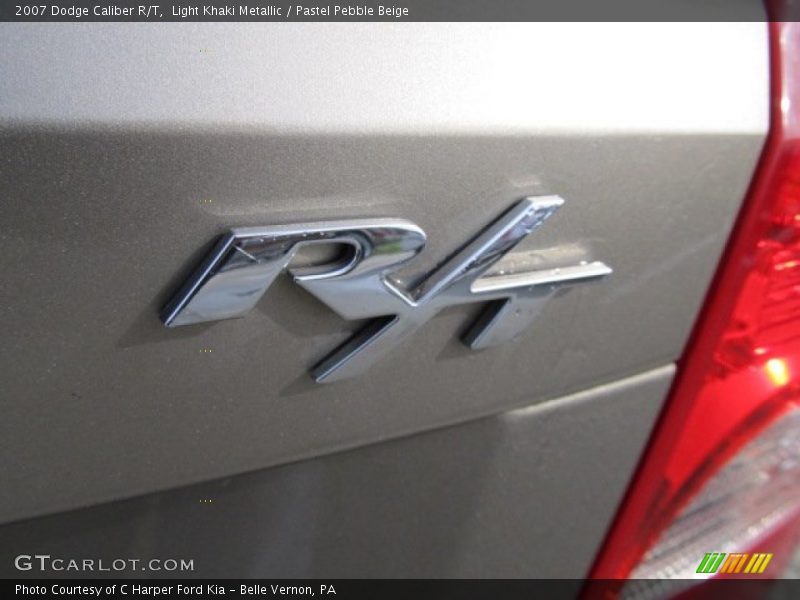 Light Khaki Metallic / Pastel Pebble Beige 2007 Dodge Caliber R/T