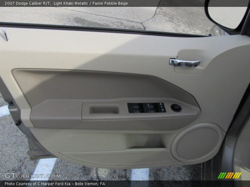 Light Khaki Metallic / Pastel Pebble Beige 2007 Dodge Caliber R/T