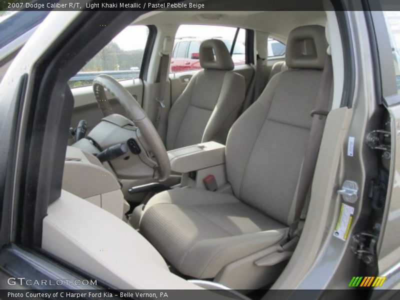 Light Khaki Metallic / Pastel Pebble Beige 2007 Dodge Caliber R/T