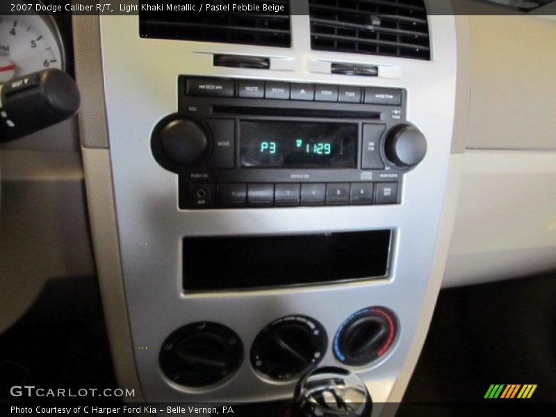 Light Khaki Metallic / Pastel Pebble Beige 2007 Dodge Caliber R/T
