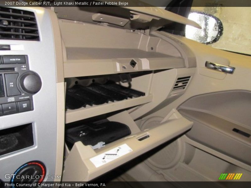 Light Khaki Metallic / Pastel Pebble Beige 2007 Dodge Caliber R/T