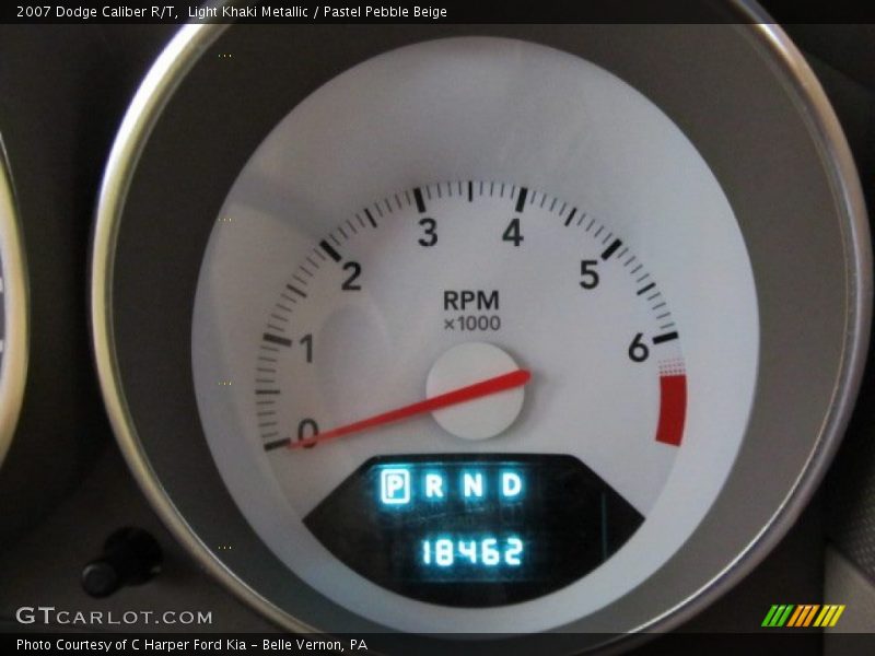 Light Khaki Metallic / Pastel Pebble Beige 2007 Dodge Caliber R/T