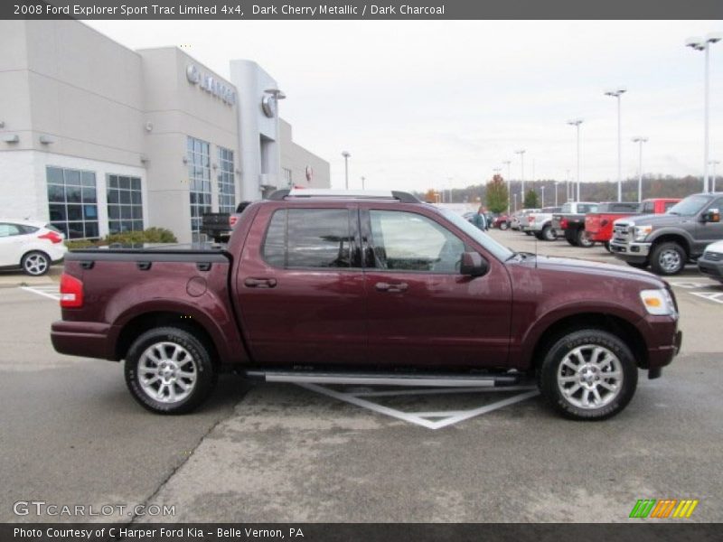  2008 Explorer Sport Trac Limited 4x4 Dark Cherry Metallic