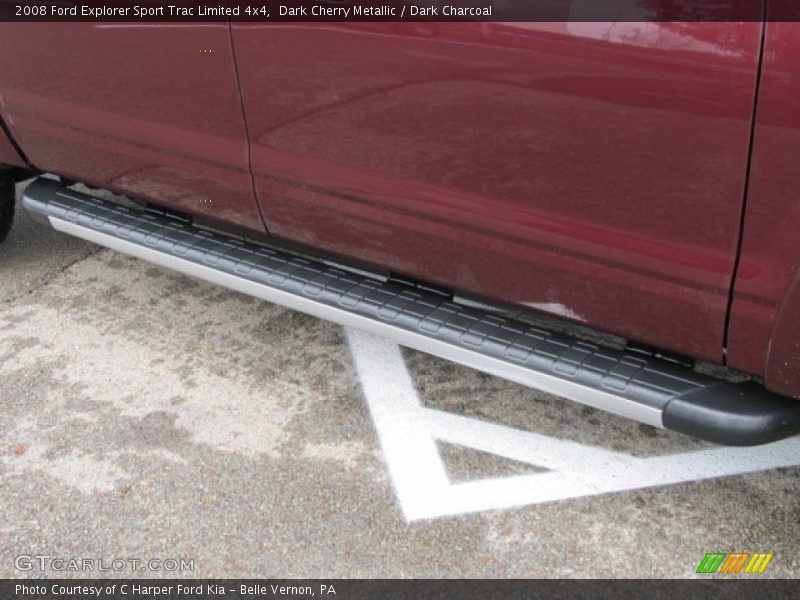 Dark Cherry Metallic / Dark Charcoal 2008 Ford Explorer Sport Trac Limited 4x4