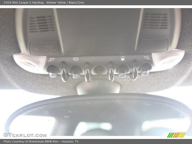 Mellow Yellow / Black/Grey 2009 Mini Cooper S Hardtop