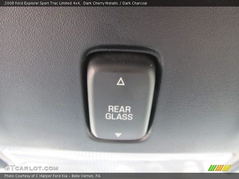 Dark Cherry Metallic / Dark Charcoal 2008 Ford Explorer Sport Trac Limited 4x4