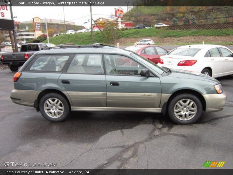 2000 Outback Wagon Wintergreen Metallic