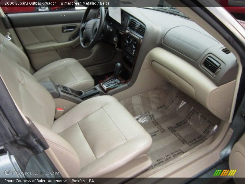  2000 Outback Wagon Beige Interior