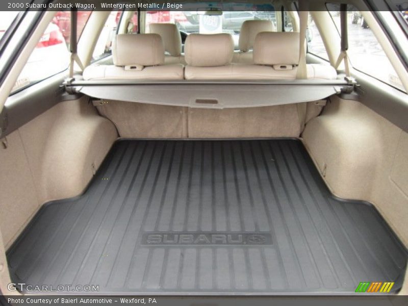  2000 Outback Wagon Trunk