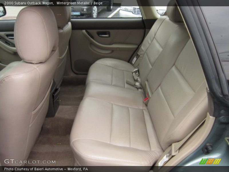 Wintergreen Metallic / Beige 2000 Subaru Outback Wagon