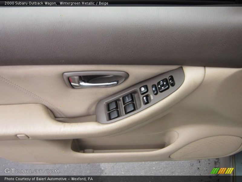 Wintergreen Metallic / Beige 2000 Subaru Outback Wagon