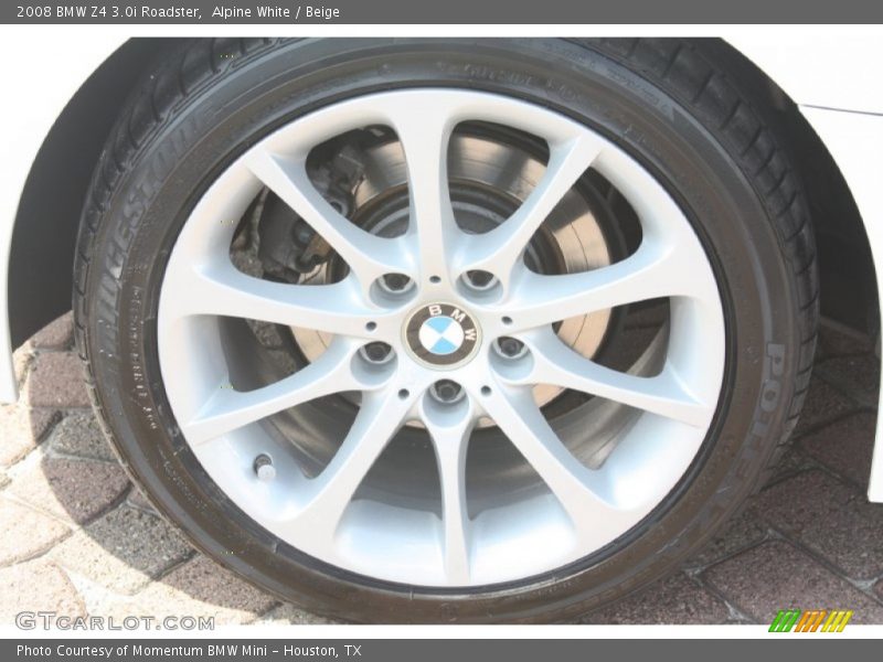 Alpine White / Beige 2008 BMW Z4 3.0i Roadster