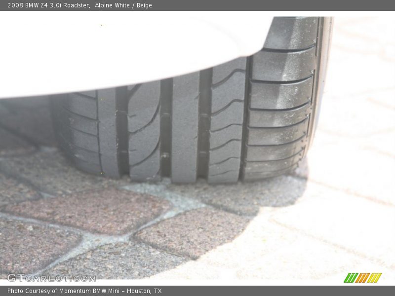 Alpine White / Beige 2008 BMW Z4 3.0i Roadster