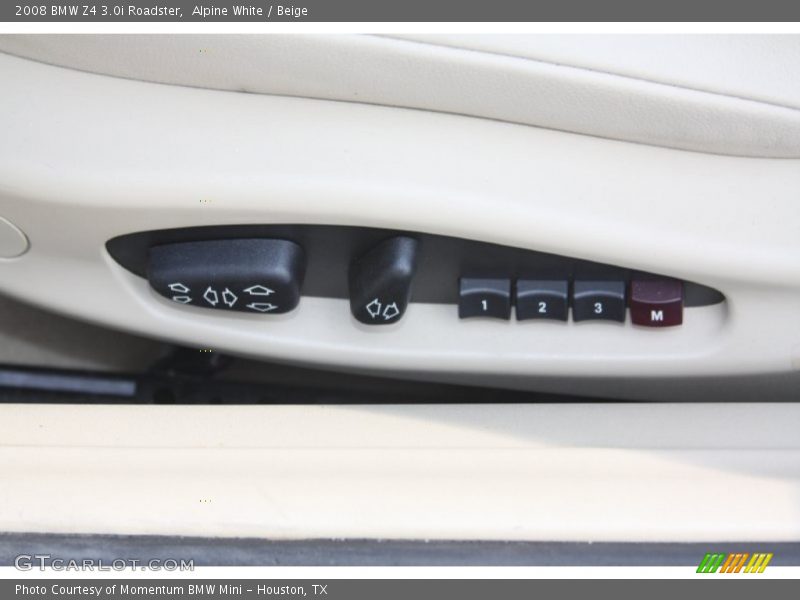 Alpine White / Beige 2008 BMW Z4 3.0i Roadster