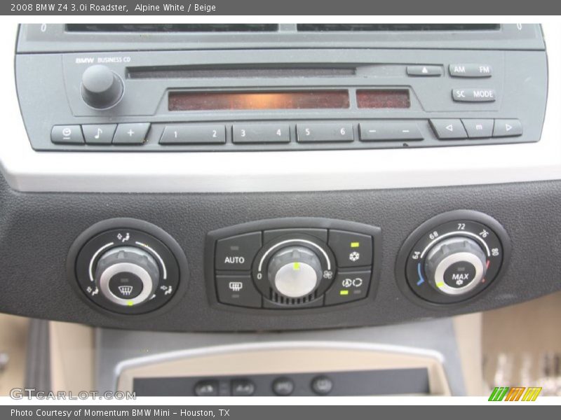 Alpine White / Beige 2008 BMW Z4 3.0i Roadster