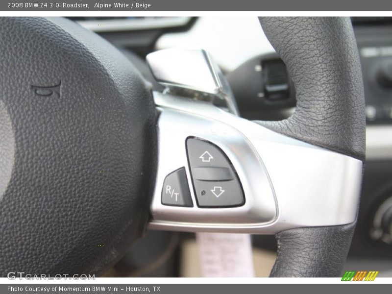 Alpine White / Beige 2008 BMW Z4 3.0i Roadster