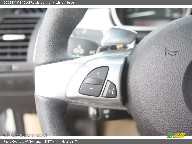 Alpine White / Beige 2008 BMW Z4 3.0i Roadster