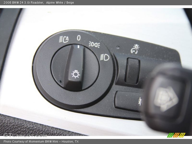 Alpine White / Beige 2008 BMW Z4 3.0i Roadster