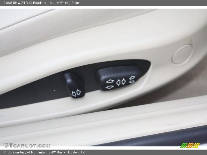 Alpine White / Beige 2008 BMW Z4 3.0i Roadster