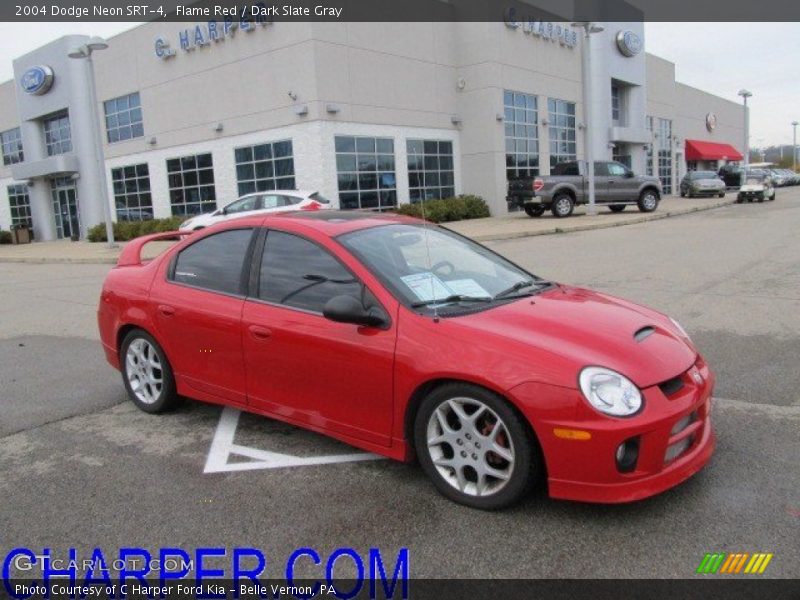 Flame Red / Dark Slate Gray 2004 Dodge Neon SRT-4