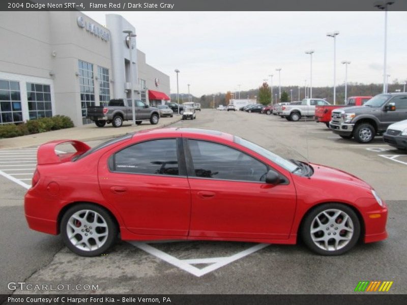 Flame Red / Dark Slate Gray 2004 Dodge Neon SRT-4