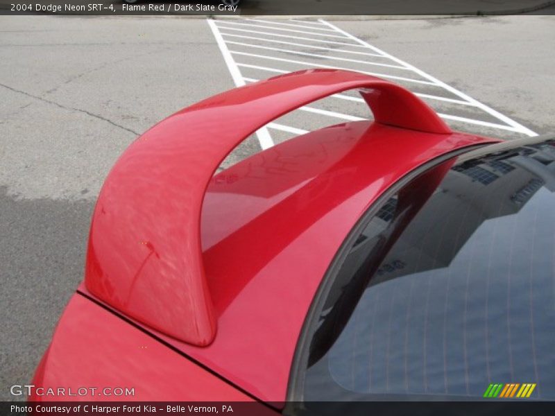 Flame Red / Dark Slate Gray 2004 Dodge Neon SRT-4