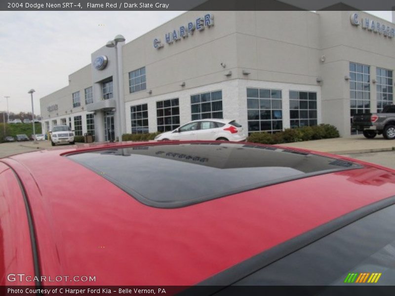 Flame Red / Dark Slate Gray 2004 Dodge Neon SRT-4