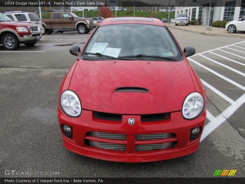 Flame Red / Dark Slate Gray 2004 Dodge Neon SRT-4