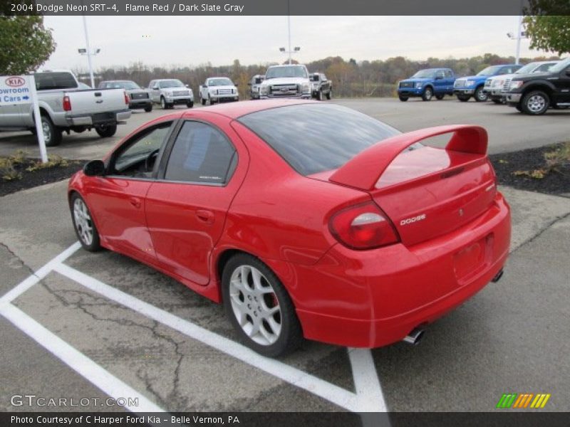 Flame Red / Dark Slate Gray 2004 Dodge Neon SRT-4