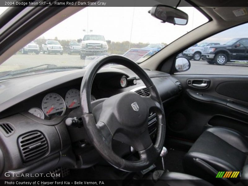 Flame Red / Dark Slate Gray 2004 Dodge Neon SRT-4