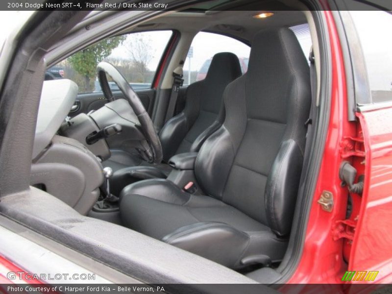 Flame Red / Dark Slate Gray 2004 Dodge Neon SRT-4