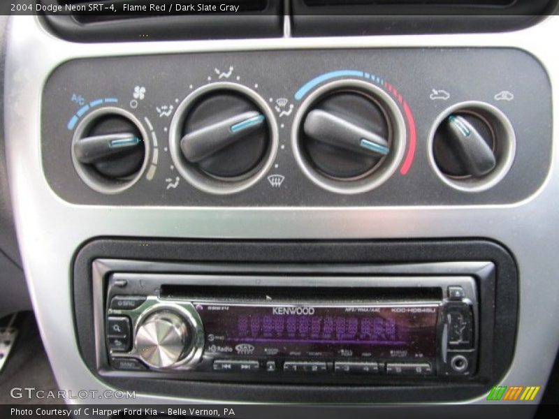 Flame Red / Dark Slate Gray 2004 Dodge Neon SRT-4